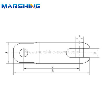 High Strength Rotating Cable Connector Swivel